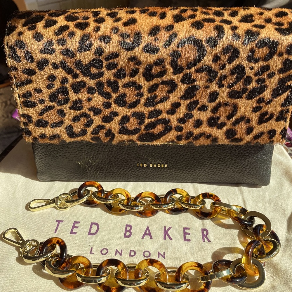 Ted Baker London cheetah purse/clutch